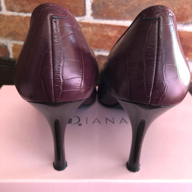 DIANA(ダイアナ)のダイアナ　型押しクロコパンプス 23.5cm レディースの靴/シューズ(ハイヒール/パンプス)の商品写真