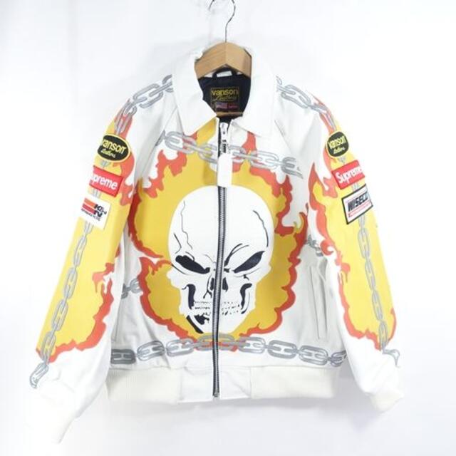 Supreme×Vanson Leathers Ghost Rider
