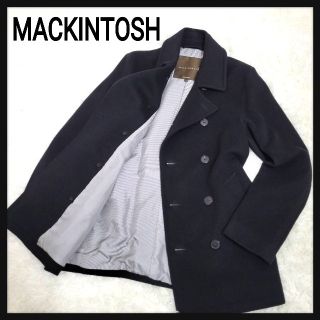 MACKINTOSH - 英国製 マッキントッシュ 高級 シルク混 Pコート ...