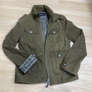 バーバリー(BURBERRY)のBURBERRY BLACK LABEL  ミリタリージャケット　ブルゾン(ミリタリージャケット)