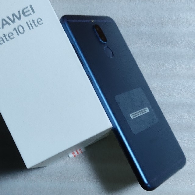 HUAWEI Mate 10 lite RNE-L22 オーロラブルースマートフォン本体