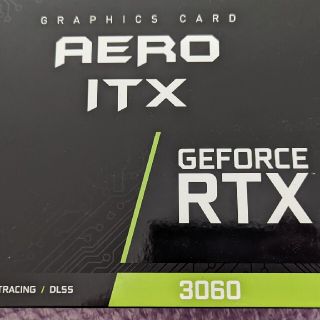 RTX3060 aero itx 未開封(PCパーツ)