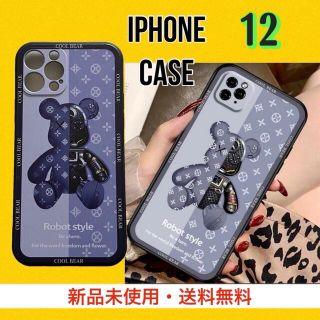 iPhoneケース 大人可愛い お洒落 韓国 カップル お揃い シンプル  くま(iPhoneケース)