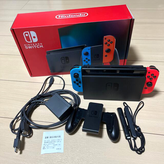 Nintendo Switch ネオン 美品