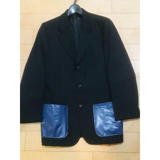 COMME des GARCONS(テーラードジャケット ・ ブルー・ネイビー COMME des GARCONS(テーラードジャケット ・ ブルー・ネイビー