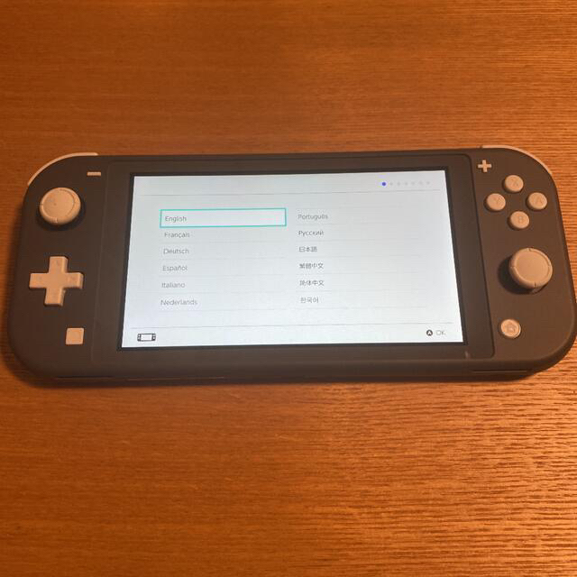 Nintendo Switch Liteグレー家庭用ゲーム機本体