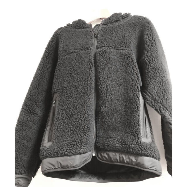 patagonia(パタゴニア)のCOMFY　"RABBIT HOODY" 黒　S コムフィ　フリースジャケット メンズのジャケット/アウター(ブルゾン)の商品写真