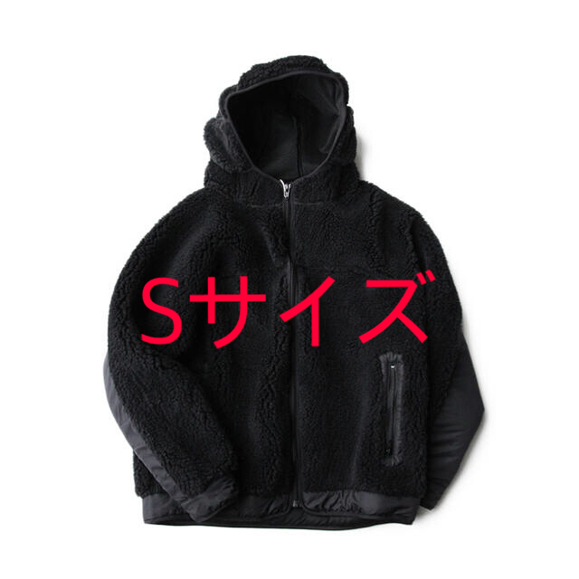 patagonia(パタゴニア)のCOMFY　"RABBIT HOODY" 黒　S コムフィ　フリースジャケット メンズのジャケット/アウター(ブルゾン)の商品写真