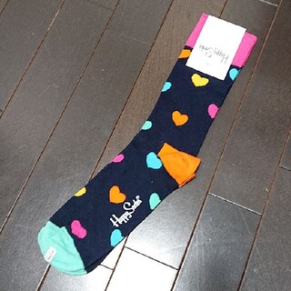 新品★Happy Socks ハッピーソックス メンズ ハート 41-46(ソックス)