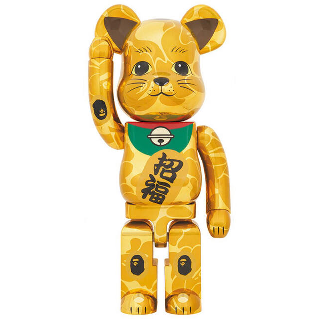 BE@RBRICK BAPE(R) 招き猫 1000％／達磨 1000％　セット