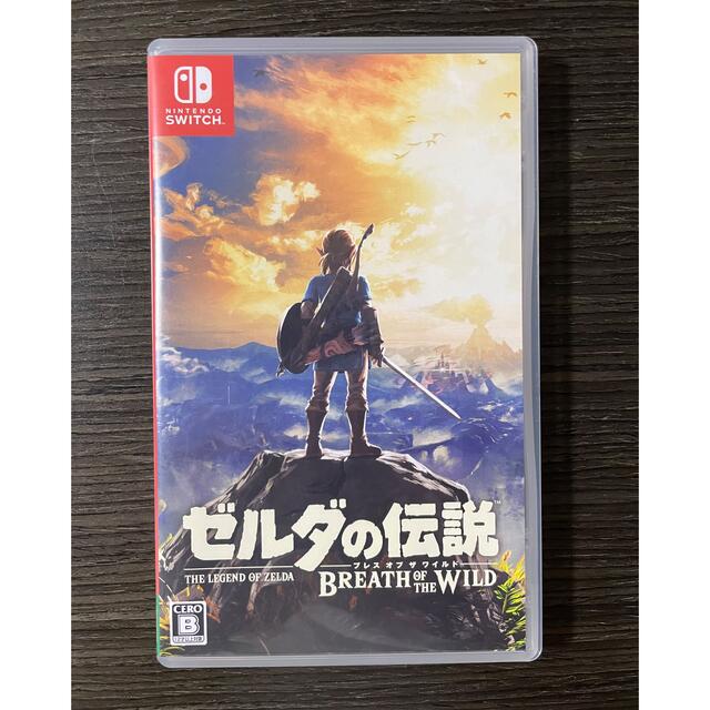 任天堂(ニンテンドウ)のゼルダの伝説 ブレス オブ ザ ワイルド Switch エンタメ/ホビーのゲームソフト/ゲーム機本体(家庭用ゲームソフト)の商品写真