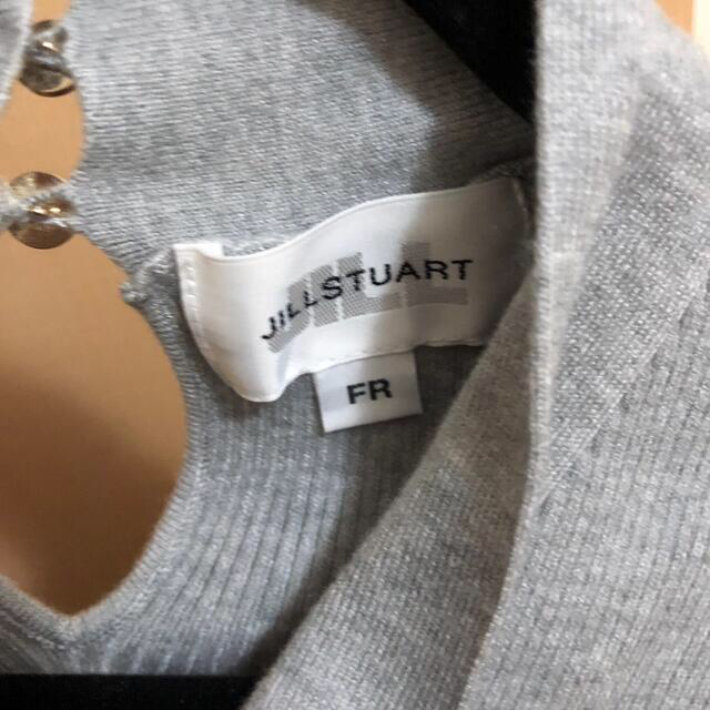 JILL by JILLSTUART(ジルバイジルスチュアート)の最終値下げJILLSTUART♡ボウタイニットワンピース レディースのワンピース(ひざ丈ワンピース)の商品写真