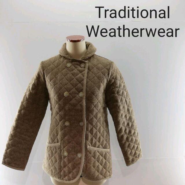 TraditionalWeatherwear ツイードキルティングジャケット