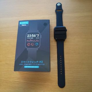 スマートウォッチ itDEAL H2 ブラック(腕時計(デジタル))