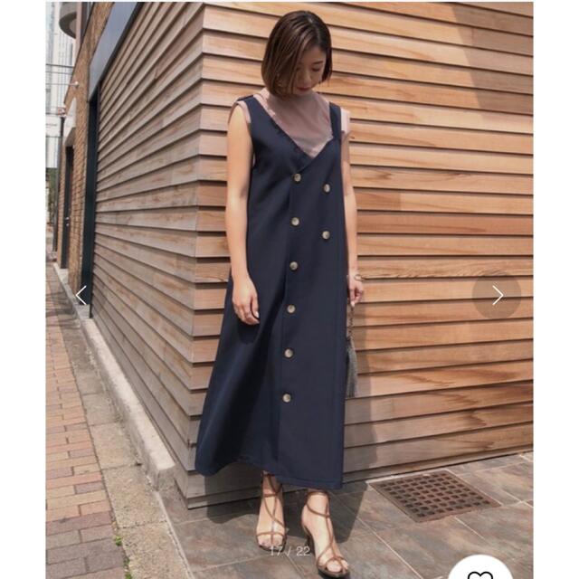 専門店の安心の1ヶ月保証付 amerivintage 2WAY BUTTON DRESS | vlamor.com