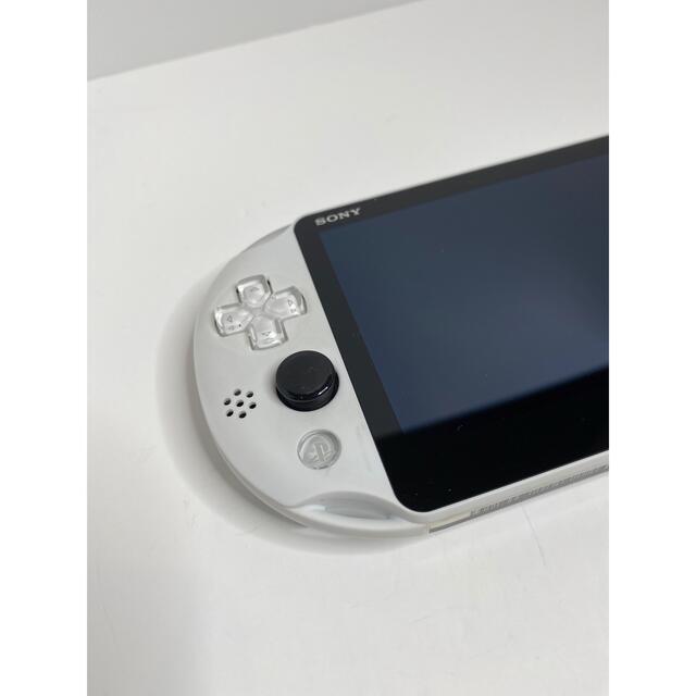 SONY psvita 本体 PCH-2000 ZA22 グレシャーホワイト 2