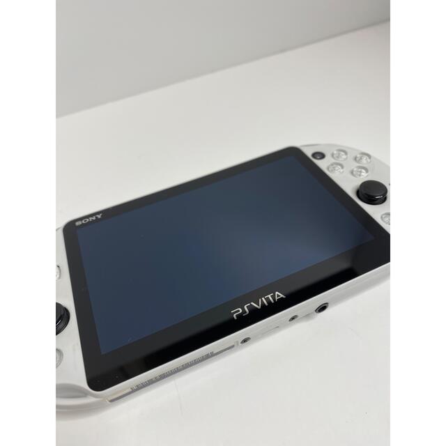 SONY psvita 本体 PCH-2000 ZA22 グレシャーホワイト 3