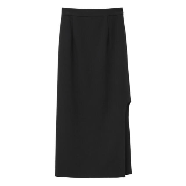 完売商品　SCOOP LINE SLIT SKIRT CLANE クラネ レディースのスカート(ロングスカート)の商品写真