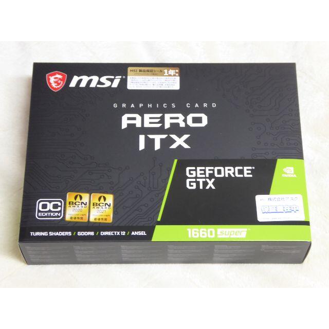 GeForce GTX 1660 SUPER AERO ITX OC GeForce GTX 1660 SUPER AERO ITX OC