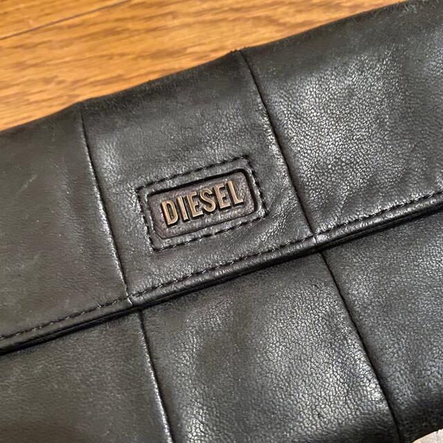 DIESEL(ディーゼル)のdiesel 長財布　黒 メンズのファッション小物(長財布)の商品写真