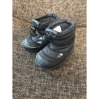 ザノースフェイス(THE NORTH FACE)のノースフェイス   ヌプシ　ブラック　黒　14.0cm(ブーツ)