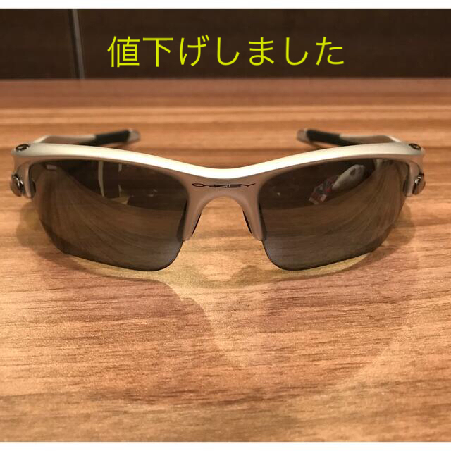 OAKLEY FAST JACKET サングラス　シルバー少し値下げしました。