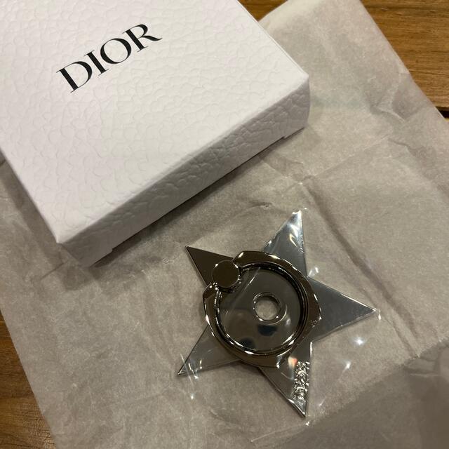 Dior(ディオール)のディオール　ノベルティ　スマホリング スマホ/家電/カメラのスマホアクセサリー(その他)の商品写真