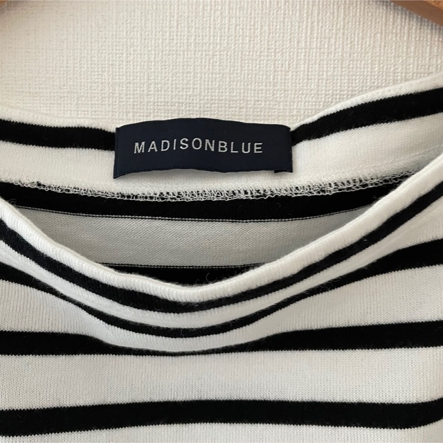 MADISONBLUE  ボーダーロンT ☆美品