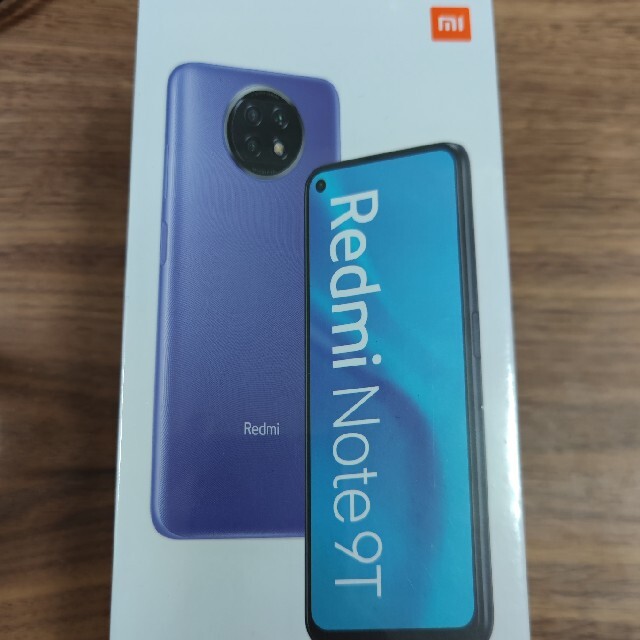 新品未開封　Redmi Note 9T ブラック　128GB