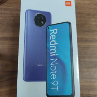 アンドロイド(ANDROID)の新品 未開封 Xiaomi Redmi NOTE 9T 黒 4GB 128GB(スマートフォン本体)