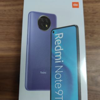 アンドロイド(ANDROID)の新品 未開封 Xiaomi Redmi NOTE 9T 黒 4GB 128GB(スマートフォン本体)