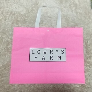 ローリーズファーム(LOWRYS FARM)の【新品・未使用】LOWRYS FARM ショップ袋(ショップ袋)