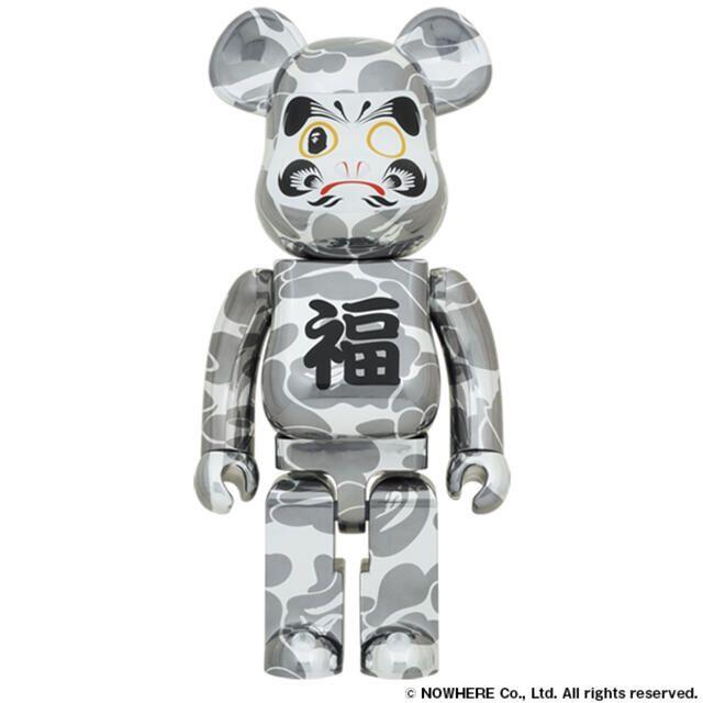 ホビー A BATHING APE - BE@RBRICK BAPE®︎ 招き猫 達磨 金銀 メッキ 獅子 ベアブリックの通販 by