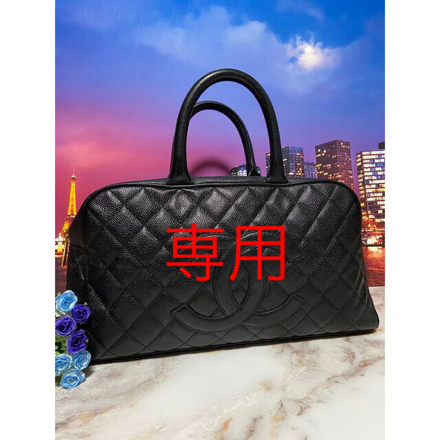 CHANEL(シャネル)のシャネル　CHANEL【正規品】極美品　バッグ　マトラッセ　デカココ　ボストン レディースのバッグ(ボストンバッグ)の商品写真