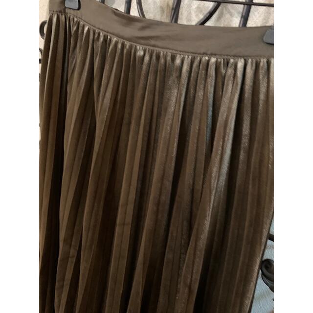 MERCURYDUO(マーキュリーデュオ)のMERCURYDUO ベロアプリーツスカート レディースのスカート(ロングスカート)の商品写真