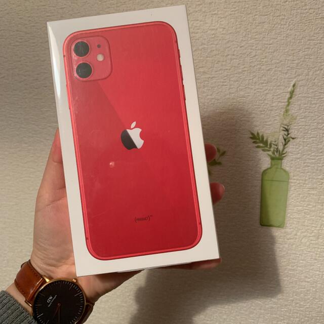 iphone11-64GB RED SIM フリー