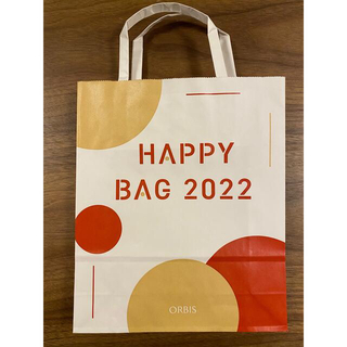 オルビス(ORBIS)のオルビス　ショッパー　ショップ袋　紙袋　ハッピーバッグ2022(ショップ袋)