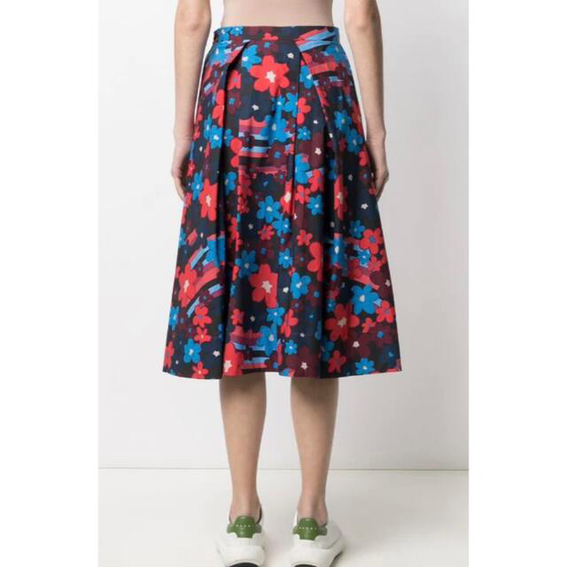 Marni フローラル スカート 38サイズ - ひざ丈スカート