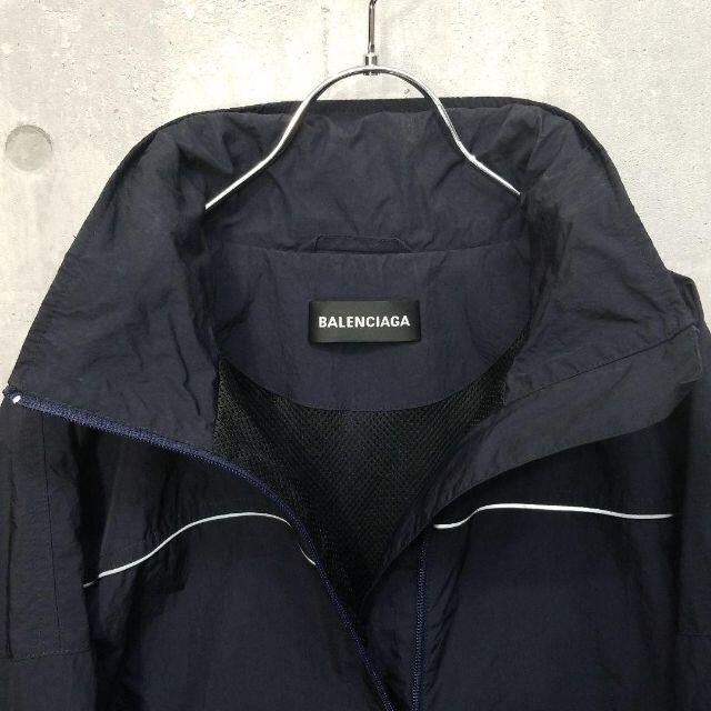 Balenciaga(バレンシアガ)のなおッピー様専用　ロンジャケット　紺XL メンズのジャケット/アウター(ナイロンジャケット)の商品写真