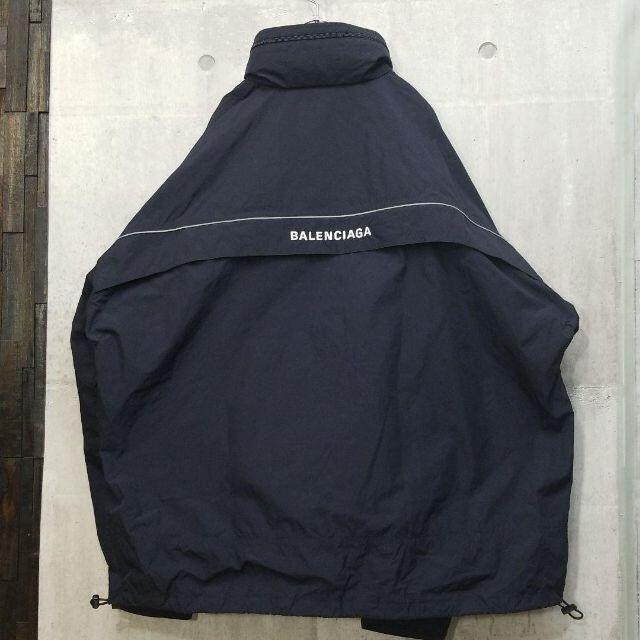 Balenciaga(バレンシアガ)のなおッピー様専用　ロンジャケット　紺XL メンズのジャケット/アウター(ナイロンジャケット)の商品写真