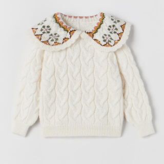 ザラキッズ(ZARA KIDS)のザラ ベビー ジャガード ニット セーター(ニット)