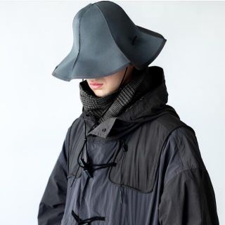 アンユーズド(UNUSED)のSillage Foldable Panel Hat GREY(ハット)