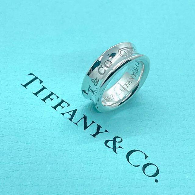 Tiffany & Co.(ティファニー)の磨き済み☆ティファニー　1837　リング　6号　7ｍｍ幅　シルバー レディースのアクセサリー(リング(指輪))の商品写真