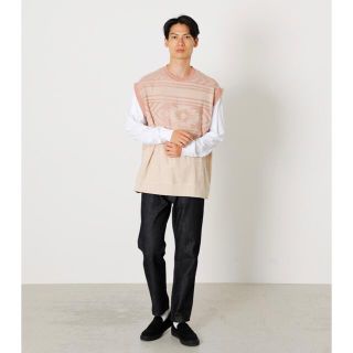 アズールバイマウジー(AZUL by moussy)の新品未開封　アズールバイマウジー　チマヨグラデーションベストセットTシャツ　春服(Tシャツ/カットソー(七分/長袖))