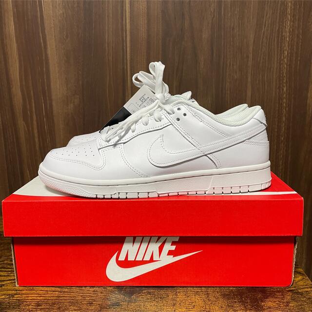 W NIKE DUNK LOW WHITE / 27.5cm