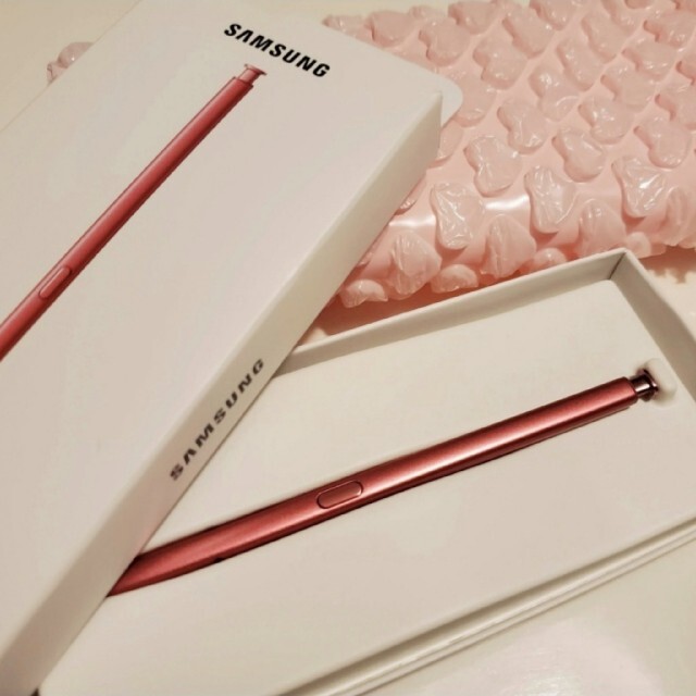Samsung GALAXY note Sペン ピンク スマホ/家電/カメラのスマホアクセサリー(その他)の商品写真