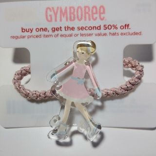 ジンボリー(GYMBOREE)の新品タグ付き◆フィギュアスケーターのヘアゴム◆ジンボリー(その他)