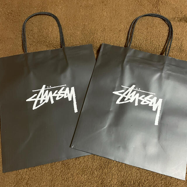 STUSSY(ステューシー)のSTUSSY ステューシー ショップ袋　ショッパー　紙袋 レディースのバッグ(ショップ袋)の商品写真