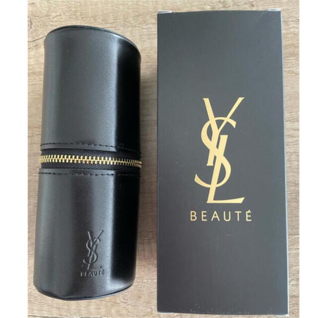 Yves Saint Laurent Beaute(イヴサンローランボーテ)のYSLポーチ付きメイクブラシセット コスメ/美容のキット/セット(コフレ/メイクアップセット)の商品写真