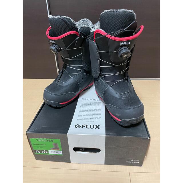 ではありま FLUX クロスファイブ 27.0cm ブラックの通販 by サモエド